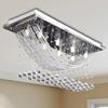 Ceiling Light with Crystal Glass Beads Sparkling White 8 X G9 29 Cm 241391