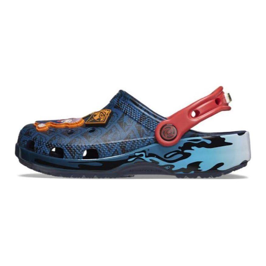 Crocs Comfortable Round Toe Anti-Kick Shock Absorbing Sandals Kids Sandals Blue 208807-410