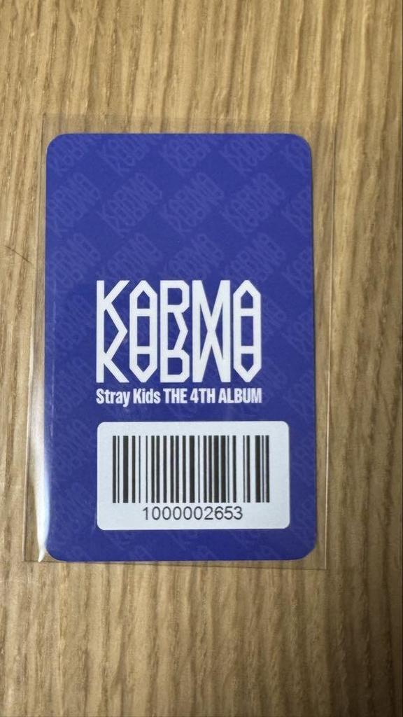 [USED] straykids KARMA Resurrection Trading Card Only Ien