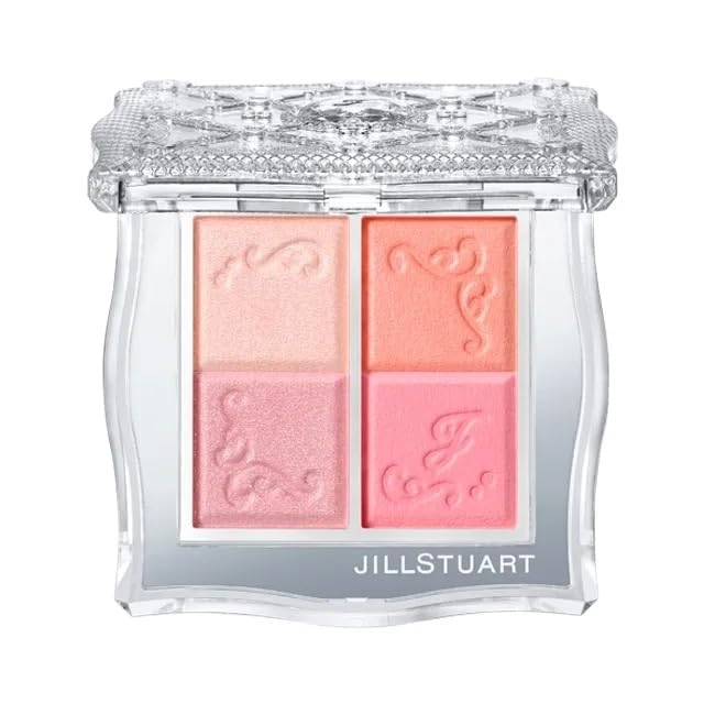 [Оригинальный продукт, в подарочной упаковке] Компактные румяна JILL STUART Couture Mix Blush (#02 Раннее цветение) 6 г, 4 цвета, Румяна, Макияж, Косметика, Мать