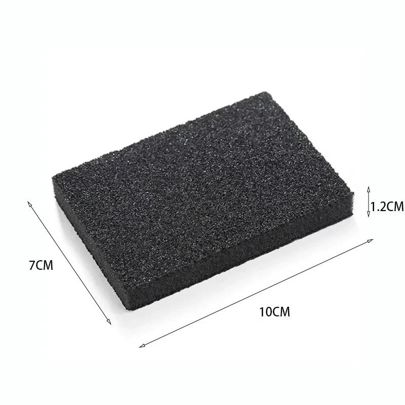 3/5PCS Black Sponge Emery Cleaning Sponge Cleaning Brush Descaling Agent Wiping Cloth Scrubbing Pot Kitchen Tools Nano Sponge