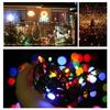 Outdoor Solar Lamp 100m-10m Christmas Dreamy Twinkle Fairy Lights String Garland 8 Modes Xmas Tree Garden Curtain Ambinet Decor