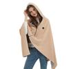 Heated Shawl Wrap USB Powered Heating Scarf Women Electric Blanket Portable Wireless Heated Blanket Bag with 3 Heat Settings