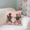 Mickey And Friends Case Plush Fabric Soft Pillowcase Double Sided Print Cushion Cover Household Gifts