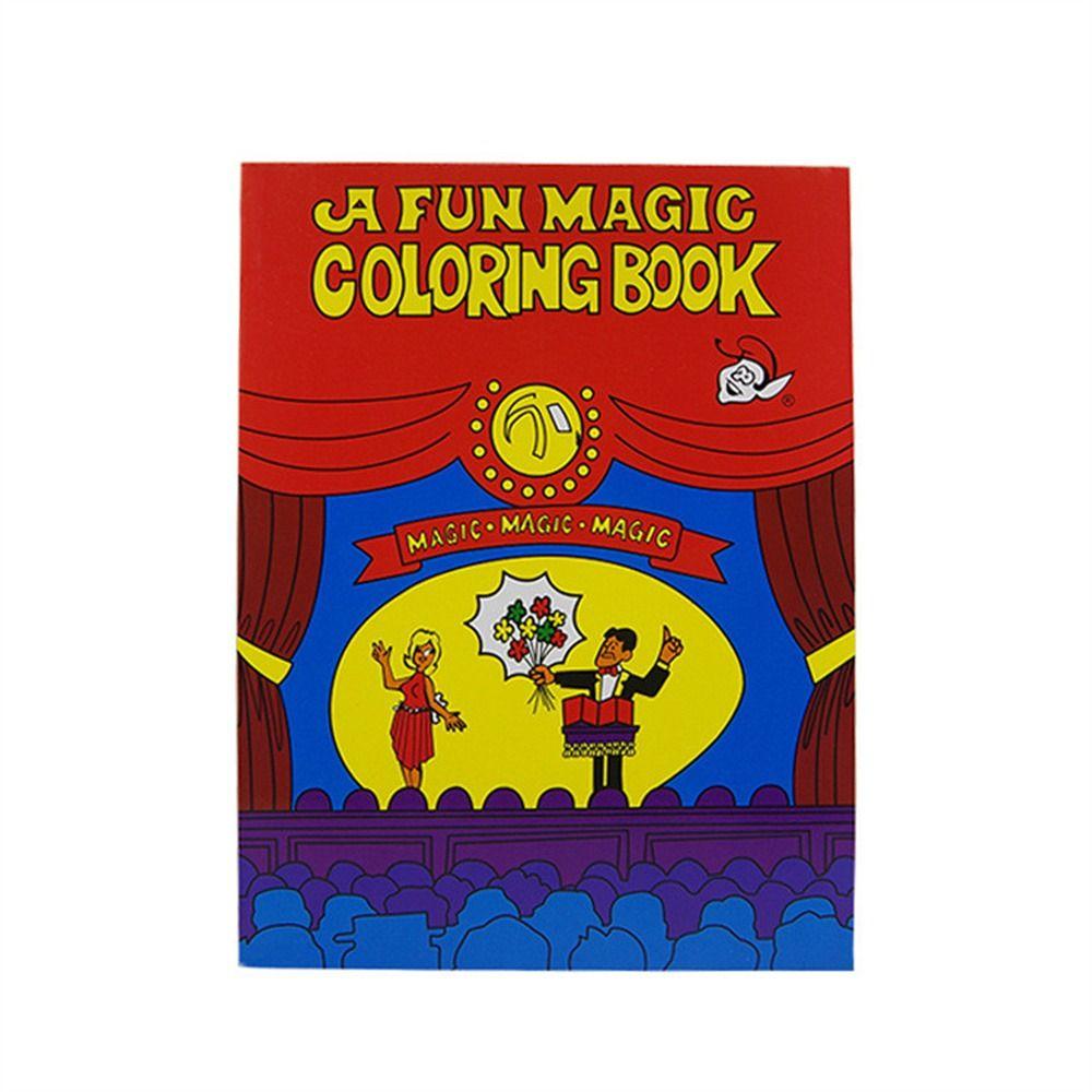 Comedy Magic Magic Coloring Book Magic Prop Magic Prop Books Magic Trick Book  Teens Adults