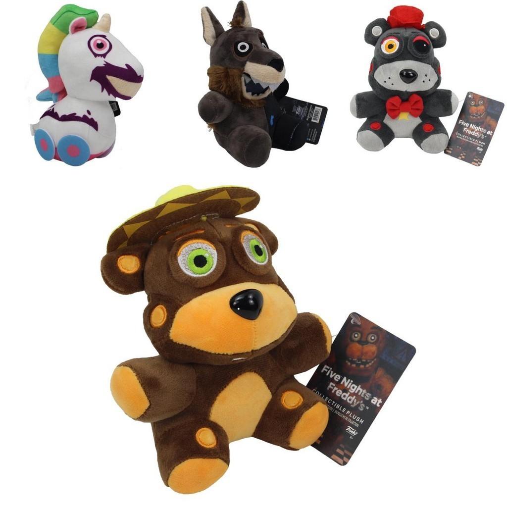 Очаровательные плюшевые игрушки Five Nights At Freddy's с Рокстар Фокси и друзьями