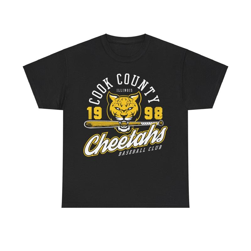 Футболка бейсбольной команды Cook County Cheetahs Иллинойс