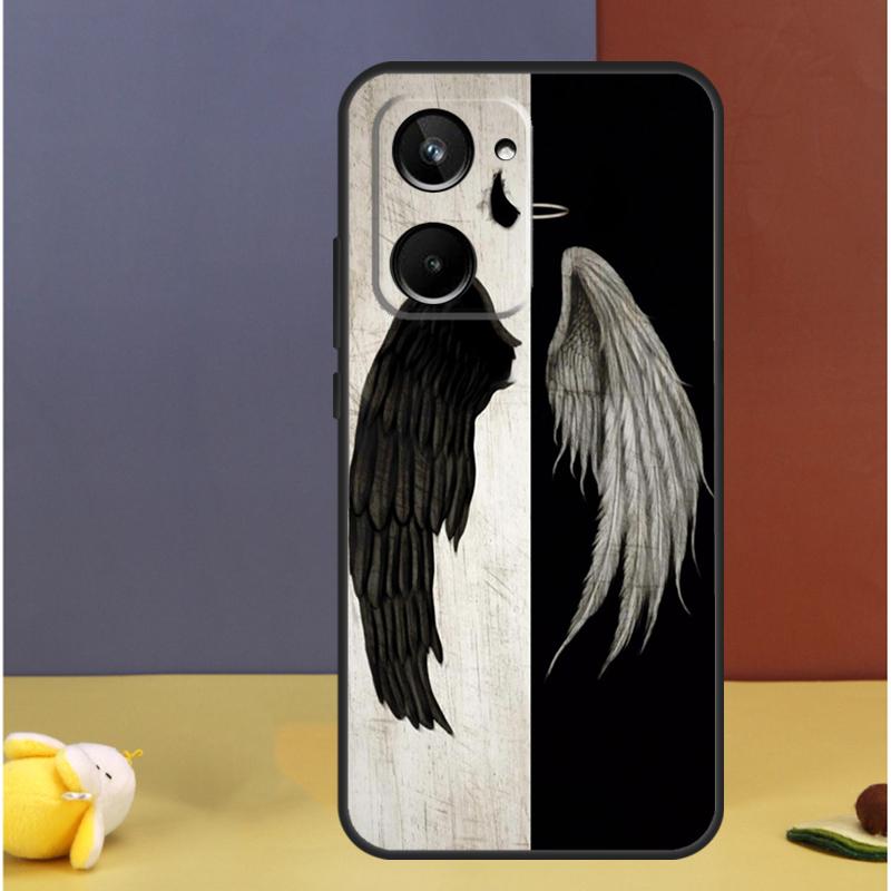 Devil Angel For Realme C71 C75 C55 C53 C67 C61 C33 C63 C51 C65 15 GT7 Pro 10 11 12 13 14 Pro Plus Case
