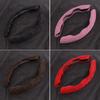 2Pcs Universal Car Steering Wheel Cover Winter Suede Anti-skid Plush Steering Wheel Booster Cover Protection Kit Car Accessories