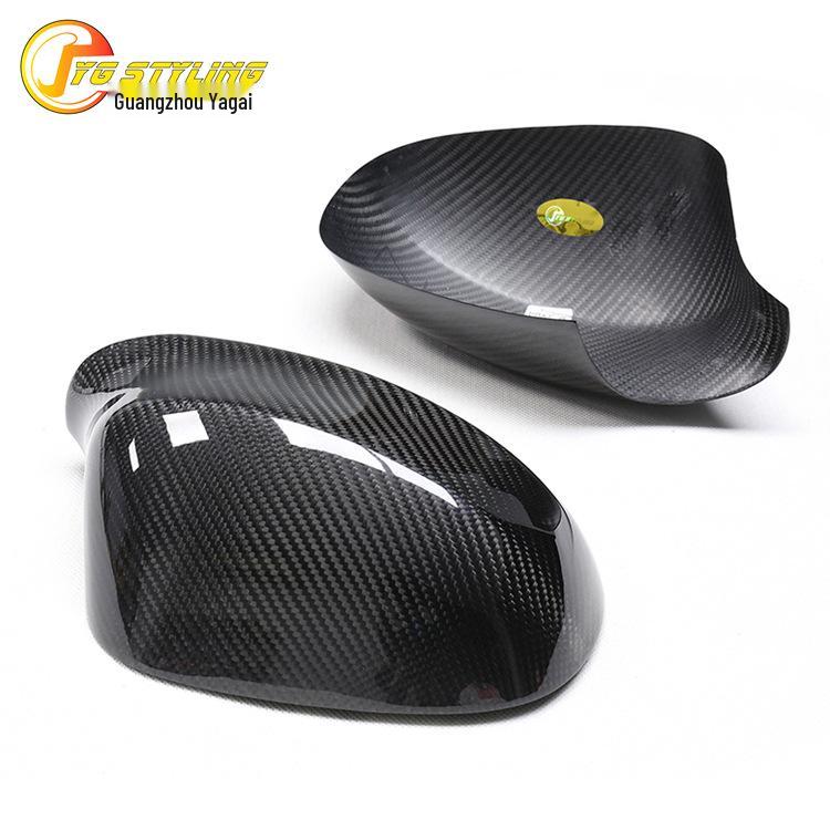 Накладка на зеркало заднего вида из сухого углеволокна для BMW 3 серии E90 320/325/330i