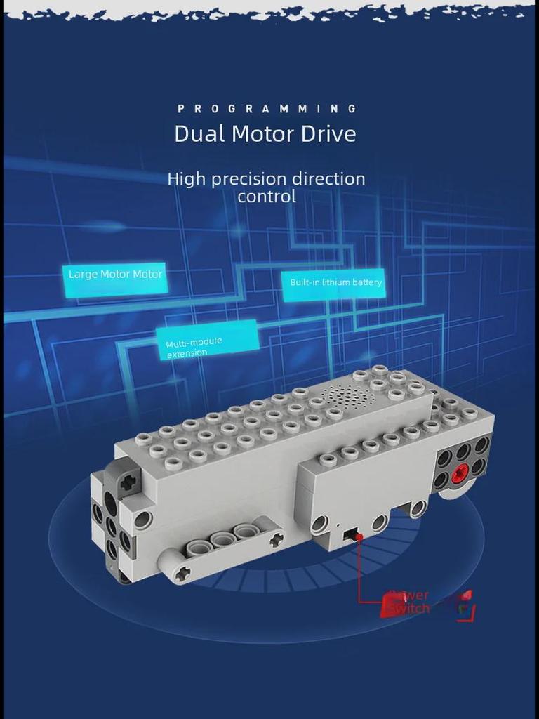 STEM Educational Robot MOC Building Blocks for Kids