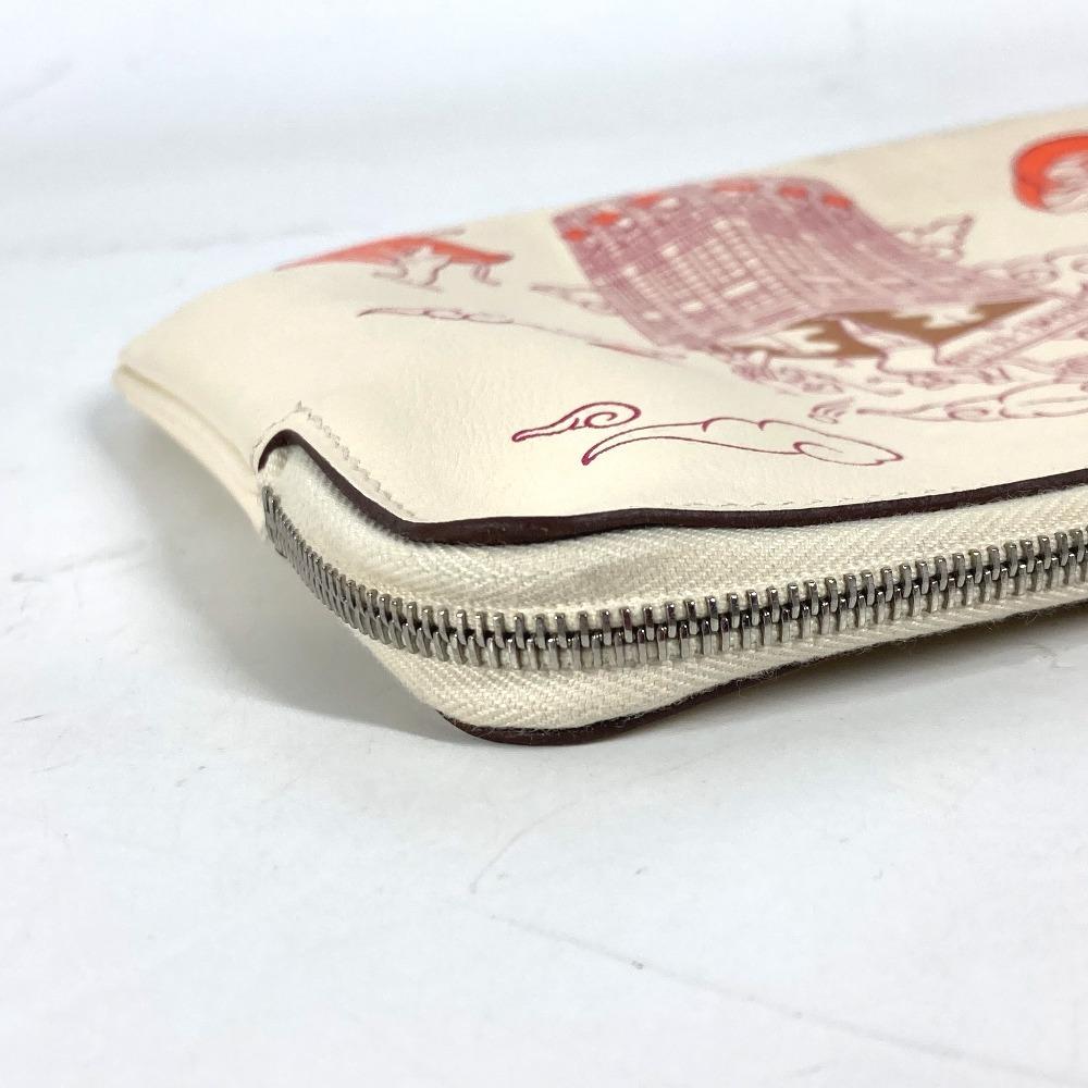 HERMES Carre pocket long Accessory case Flat pouch Bag Clutch bag Pouch