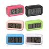 LCD Display Digital Alarm Clock Indoor Temperature Display 1 Alarm Setting 12/24Hour Format Snoozes Function Nightlight