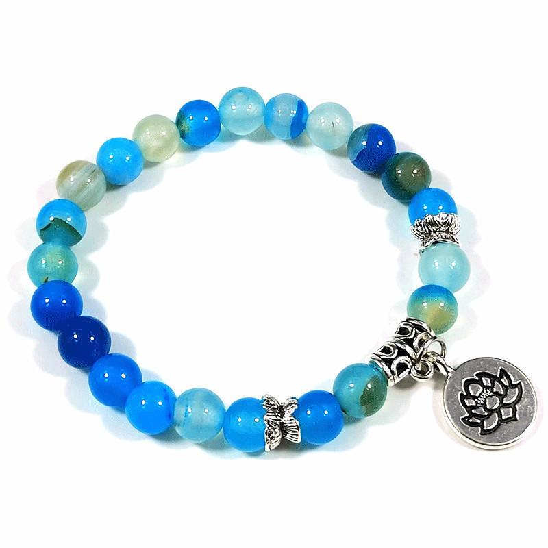 Модный браслет из розового кварца, хрустальные бусины, браслеты, эластичные подвески из натурального камня, браслеты, исцеляющие женские украшения, подарок Рейки