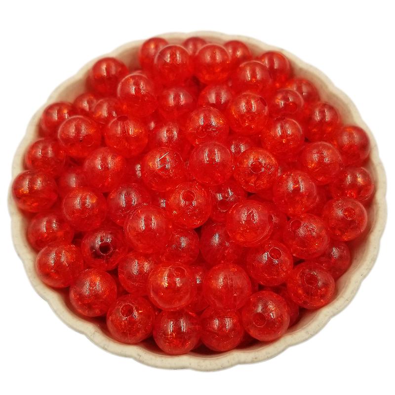 Многоцветные модные потрескивающие свободные бусины DIY фурнитура ювелирные аксессуары ожерелье браслет