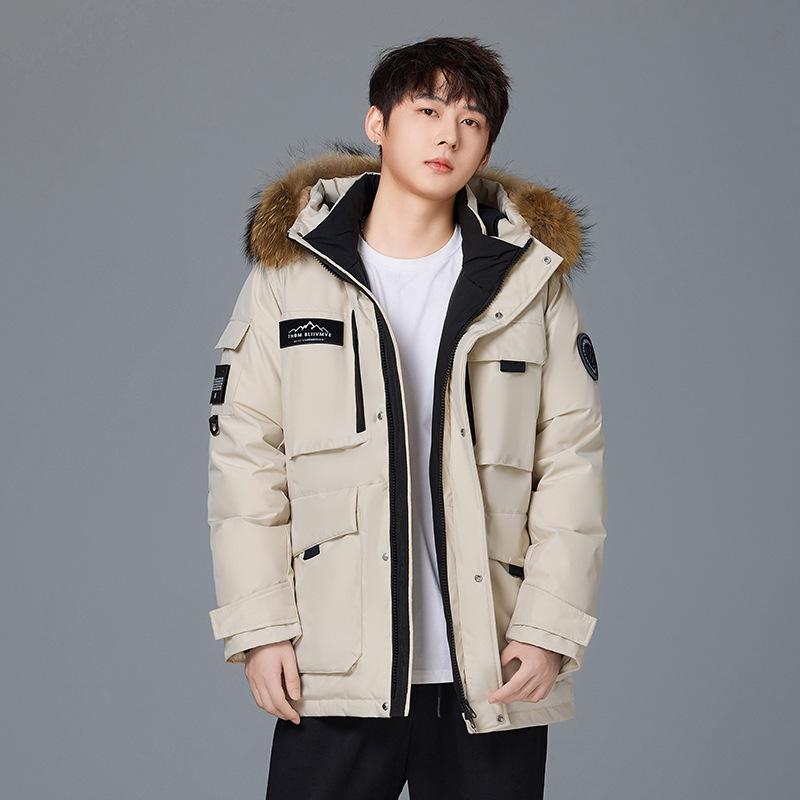 Унисекс Парка Зима 2025: Модная, Плотная, Теплая Рабочая Лыжная Куртка для Пар