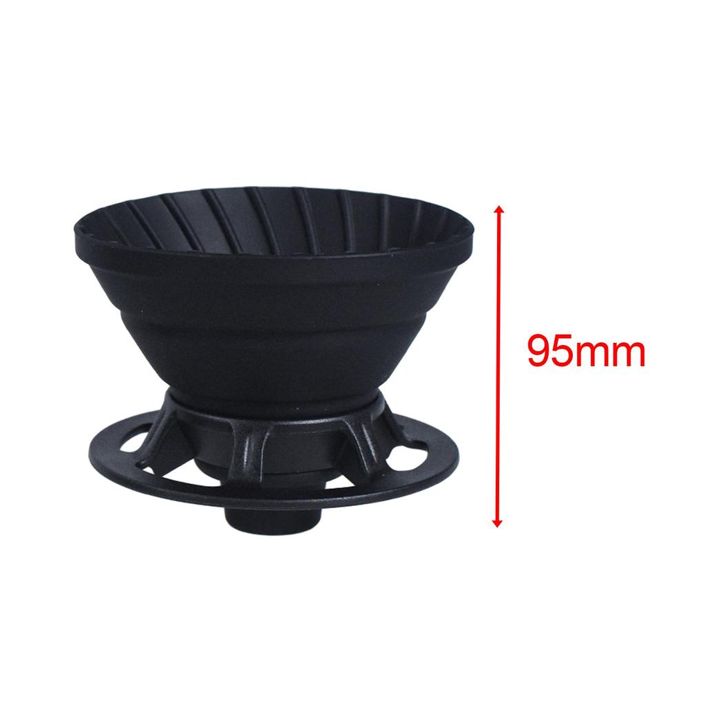 Coffee Dripper Filter Cone Filter Holder Foldable Service for 1 to 2 Cups Coffee