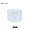 5-10pcs Plastic Petri Dishes 35-90mm Cell Culture Dish High Temp Resistant with 10 Plastic Transfer Pipettes 3ml