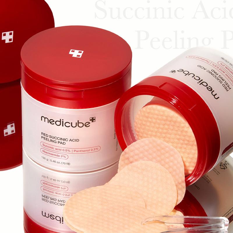 Medicube Red Succinic Acid Peeling Pad 155g 70EA