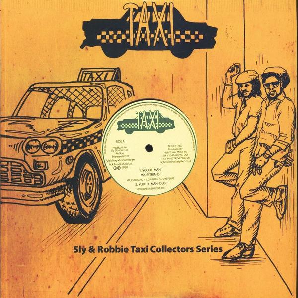12-дюймовая пластинка MAJESTERIANS / PSALMS - Youth Man / Hell Up In A Harlem TAXI12"007 Taxi 2014 UK Регги, Ска и Даб Б/У