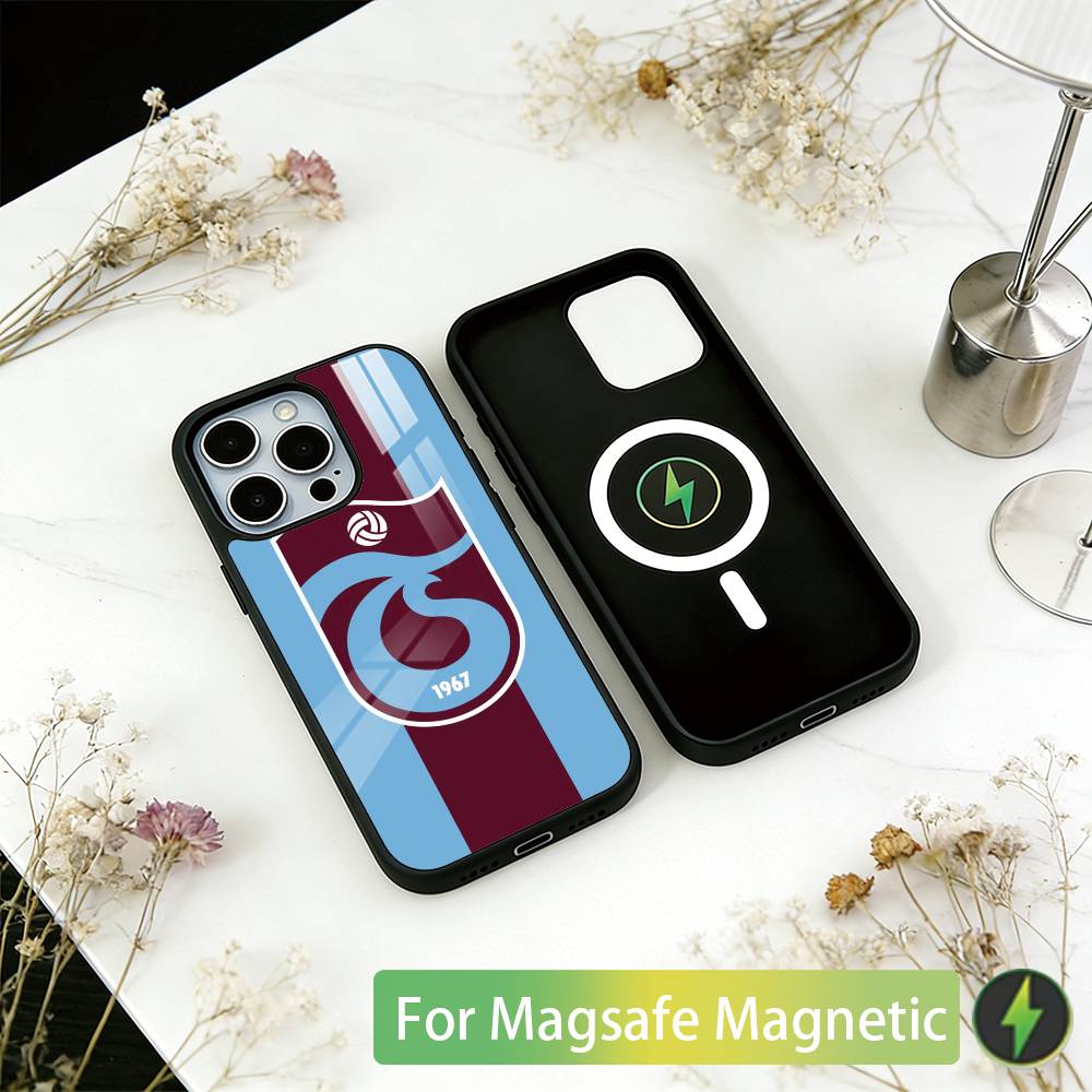 Trabzonspor Phone Case For iPhone17,16,15,14,13,12,11 Plus,Pro Magnetic For Magsafe Wireless Charging