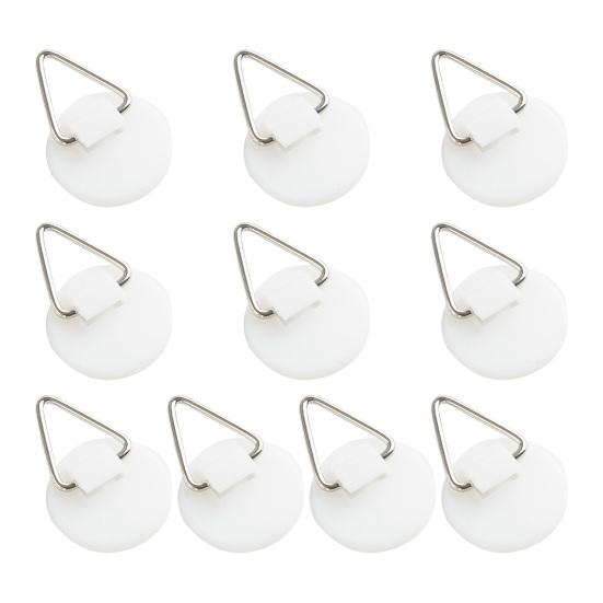 10 шт. крючок для хранения, самоклеящаяся вешалка для картин, простая установка, подвесные крючки для украшения дома