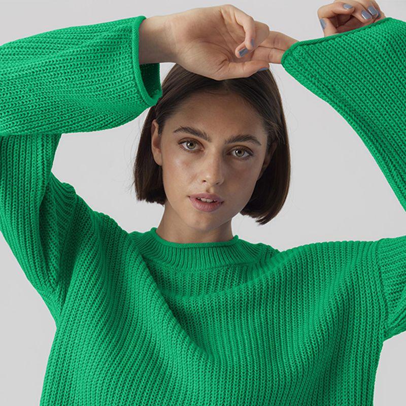 Women's Vmsayla Long-sleeved Knitted Sweater VERO MODA