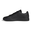 adidas Neo Advantage Удобные Универсальные Легкие Нескользящие Низкие Детские Кеды для Скейтбординга Детские Кеды для Скейтбординга Черные EF0212