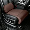 Leather Integrated Lumbar Leg Support Mat Memory Foam Extended Seat Cushion  Vehicle Universal
