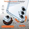 Прозрачный чехол с бортиками (Air-Bag) для Samsung Galaxy A06 A05 A05S A16 A15 A14 A26 A25 A24 A36 A35 A34 A56 A55 A54 5G Ударопрочный силиконовый чехол