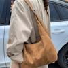 Handbag Vintage PU Crossbody Bag Large Capacity Female Tote Bag Suede Matte Hobo Bag Students
