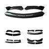 4 PCS Universal Car Front Bumper Lip Spoiler 4-Stage Front Bumper Fixed Front Lip Chin Splitter Front Body Shovel For Most Cars