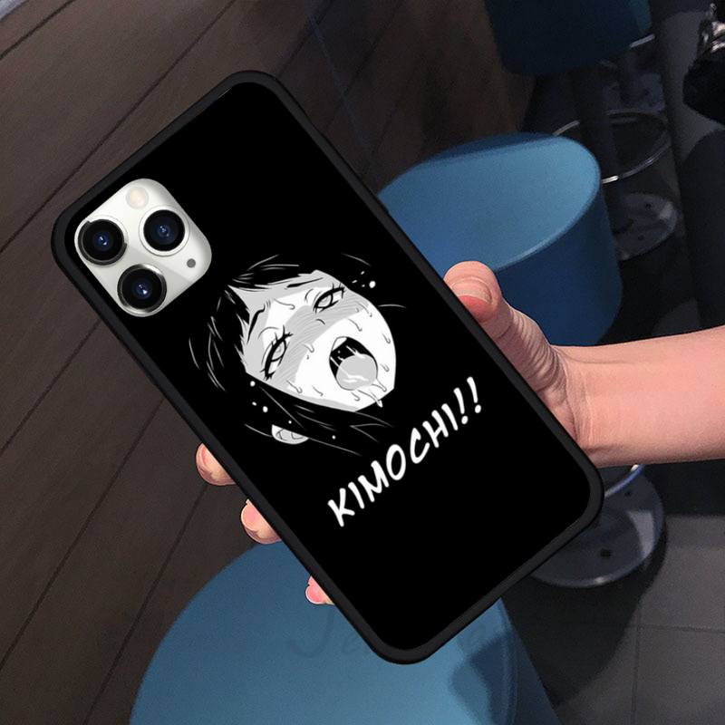 Hentai Harajuku Anime Girl Phone Case Cover Coque Fundas Capa for iPhone 11 12 Pro XS MAX 8 7 6 6S Plus X 5S SE 2020 XR