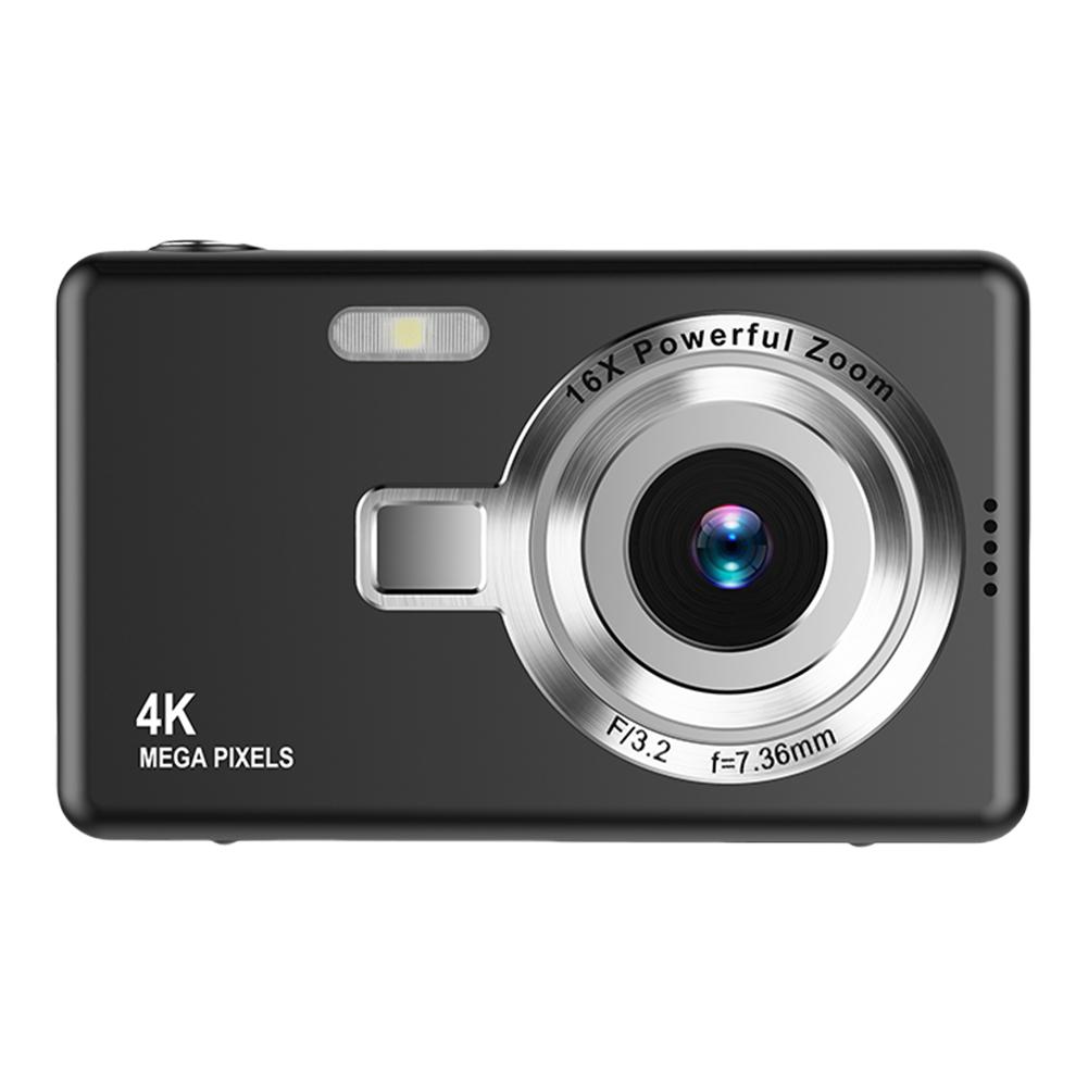 4K HD 1080P Digital Camera Anti-Shake Autofocus Vlogging Camera 2.4 Inch IPS Screen Photography Camera for Kids Adults Beginners
