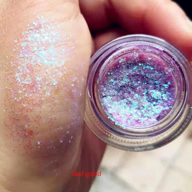 American Version ColourPop ColourPop Eye Shadow Sequins Stage Sequin Disco Gel Eye Shadow 3.1G Disco