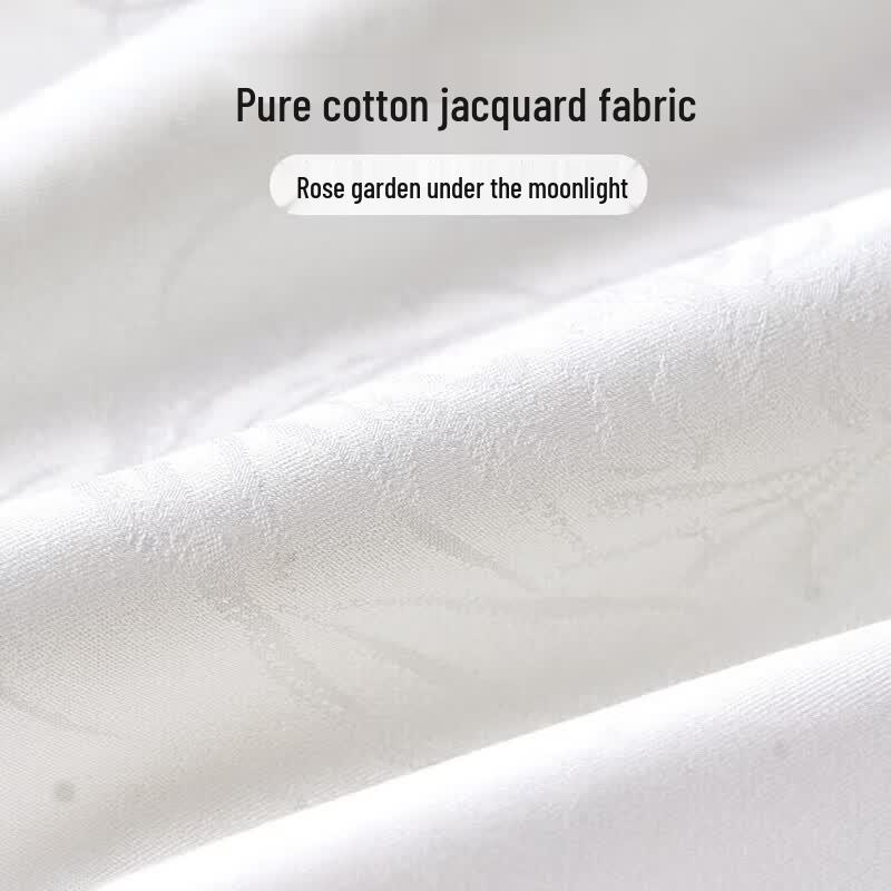FUANNA Mulberry Silk & Cotton Jacquard Summer Quilt