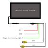 Universal  7" Car Monitor LCD Sunshade Display Rear View Screen for Truck Vehicle Backup Camera Home Security Surveillance