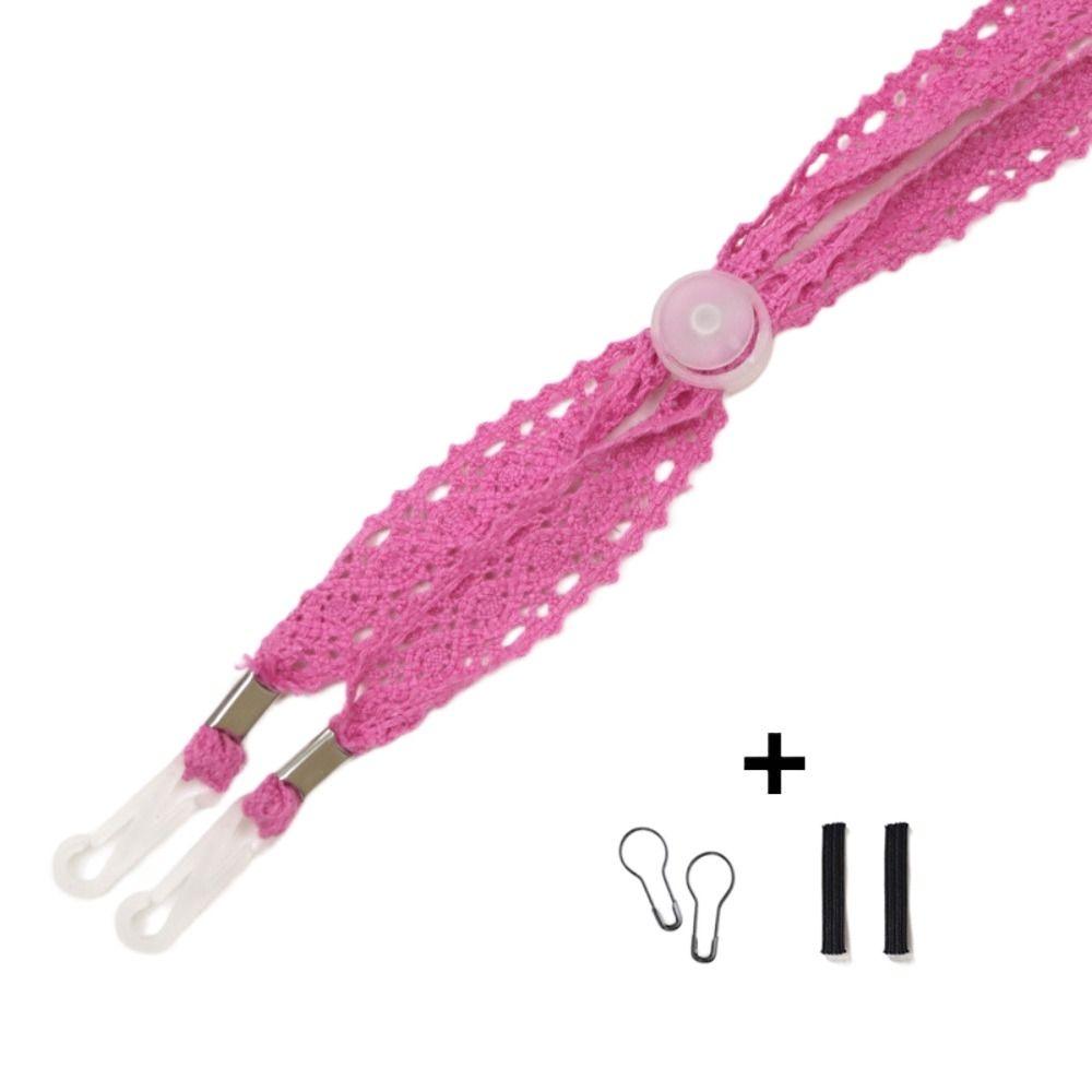 Adjustable Windproof Hat Strap Removable Hat Retainer New Hat Chin Cord Straps Women