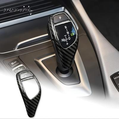 Накладка на ручку переключения передач из углеродного волокна для BMW F20 F21 F22 F23 F30 F32 F34 F35 F36 F06 F12 F25 F26 F15 F16 Премиальный интерьер с точной посадкой и стильным дизайном