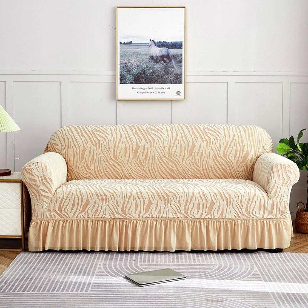 Stretch Fabric Full Cover Sofa Cover Non-slip Design Dustproof Sofa Cover 2/3 Seater Couch