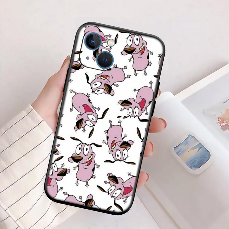 RP11 C-Courage C-Cowardly D-Dog Case for Samsung A11 A12 A13 A15 A52S A53 A55 A56 A70 A71 A72 A73 F06 F16 F56 S10 Plus S10e