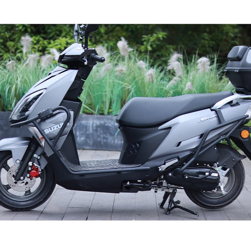 Легкий Мотоцикл Suzuki UY125 Защитные Противоударные Дуги - Передний и Задний Бамперы из Углеродистой Стали