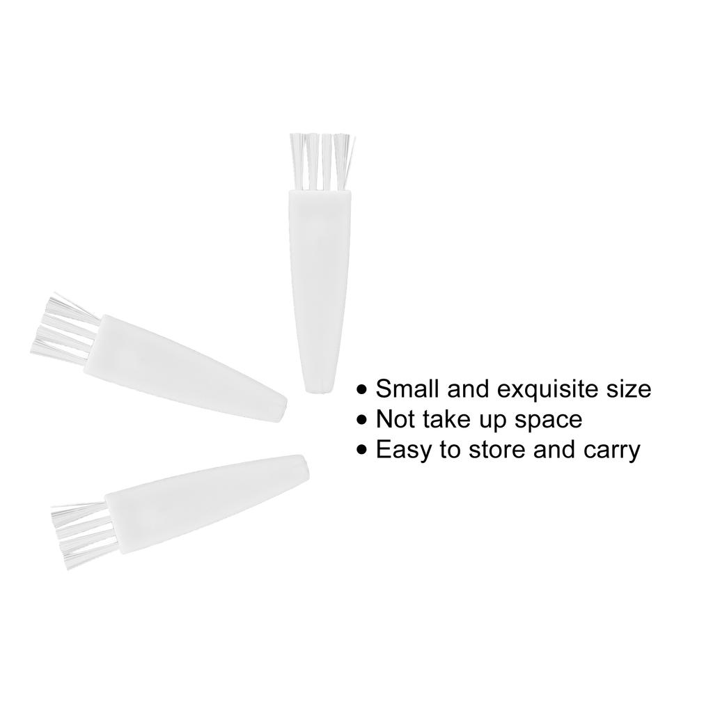 20 шт. Кисть для бритья Ручка из ПП Нейлоновая щетина Электрический триммер для бороды Чистящие щетки для компьютерных аксессуаров