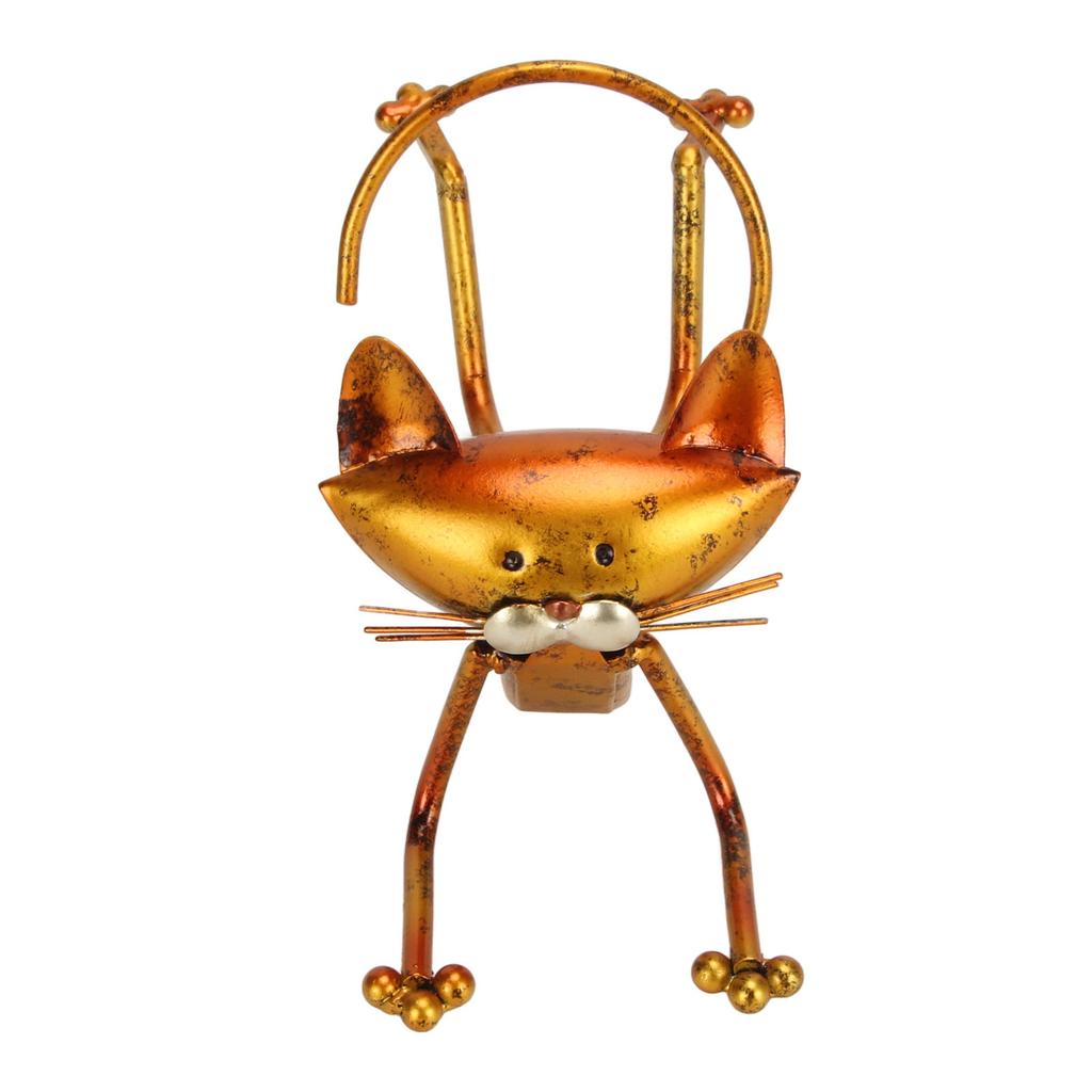 Держатель для вина для кошек, инновационный современный стиль, декоративный металлический держатель для бутылок вина в форме кошки для дома