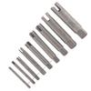 Steel Broken Head Taps Remover Stripped Screw Tap Extractor Set (#B)