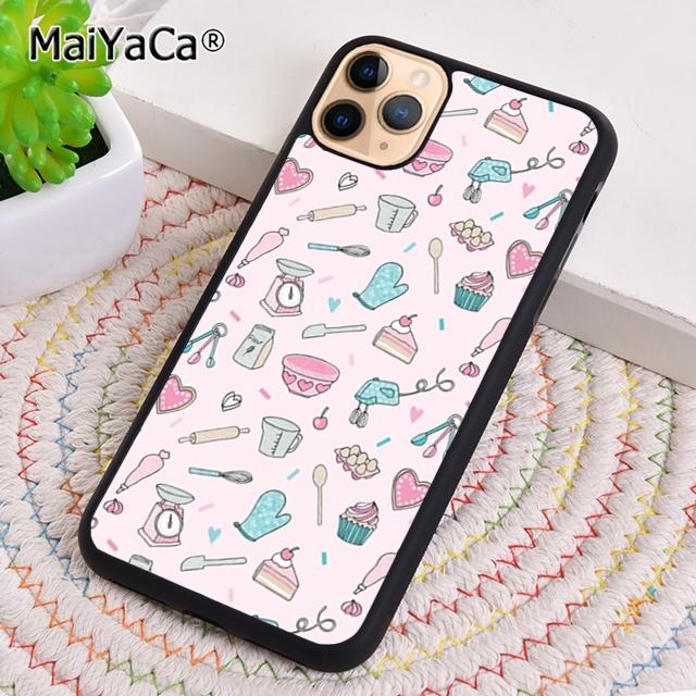 Baking Cooking Utensils Chef Phone Case For iPhone 17 Air 16 pro max 15 14 plus 12 13 Shell Cover coque