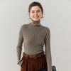 Seamless Cashmere Turtleneck Sweater - Slim Fit & Skin-Friendly for Autumn/Winter