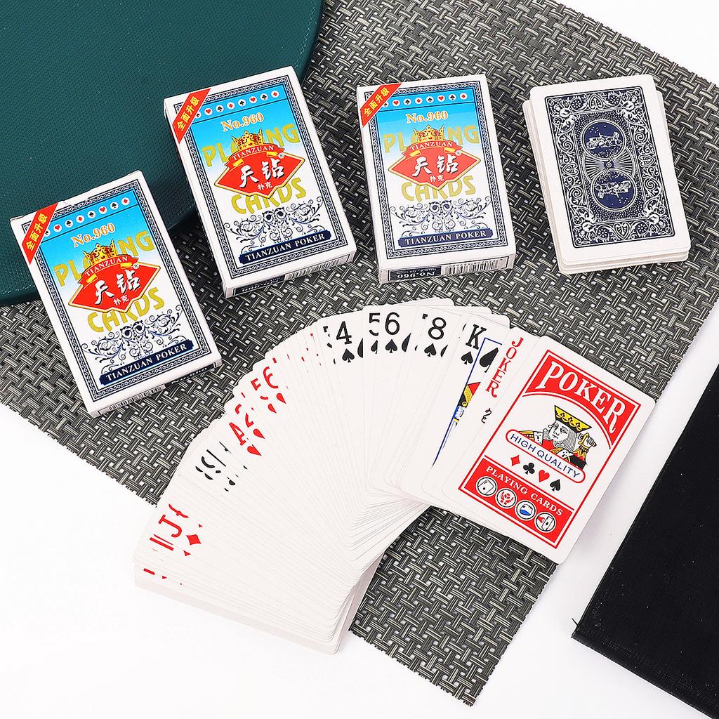1PC Poker Casual Entertainment Thickened Cardboard Thickened Chess and Card Room Club Cardboard