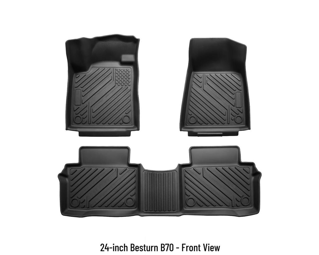 Коврики в салон Bestune B70 из ТПЭ: Устойчивость к царапинам и износу, Экологичность, Индивидуальная посадка для 24 моделей, Защита салона