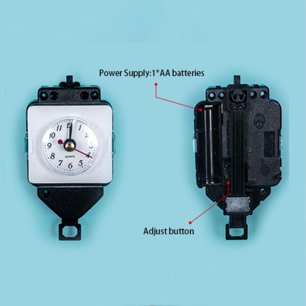 Лесная башня Деревянный маятник Винтажные часы Винтажные 3D часы с боем Деревянные настенные часы Спальня